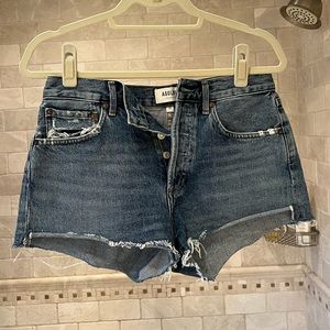Agolde Parker Vintage Cutoff Denim Shorts